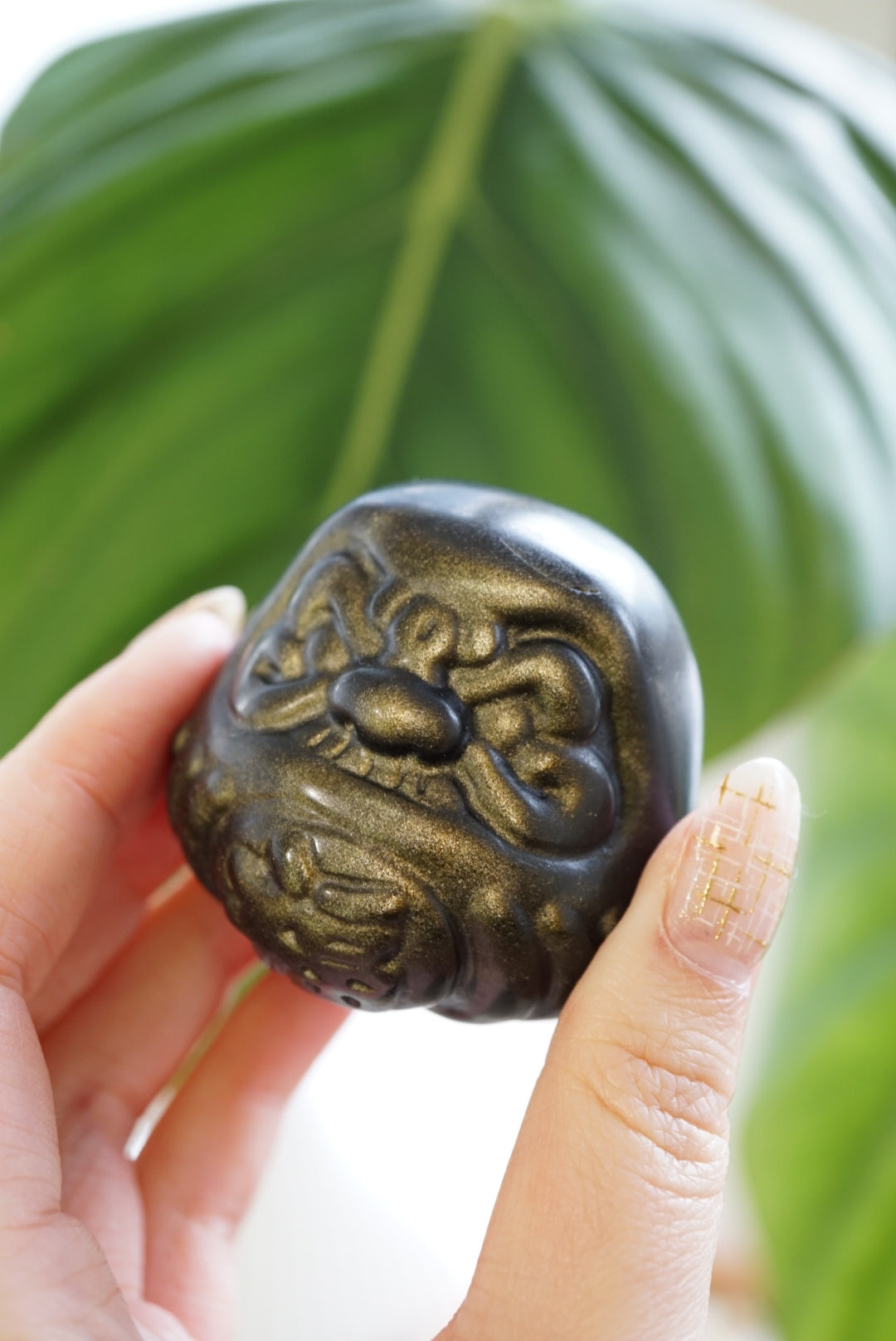 金曜石達摩 (5cm) - ART OF GEM 