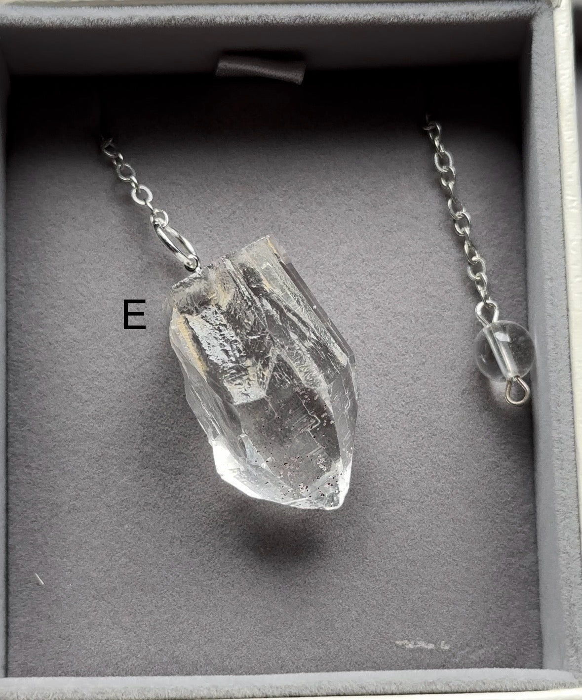 印度喜馬拉雅水晶靈擺 India Himalayan quartz pendulum