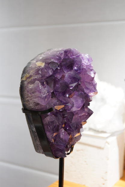 巴西紫晶簇 Brazil Amethyst Cluster - ART OF GEM 