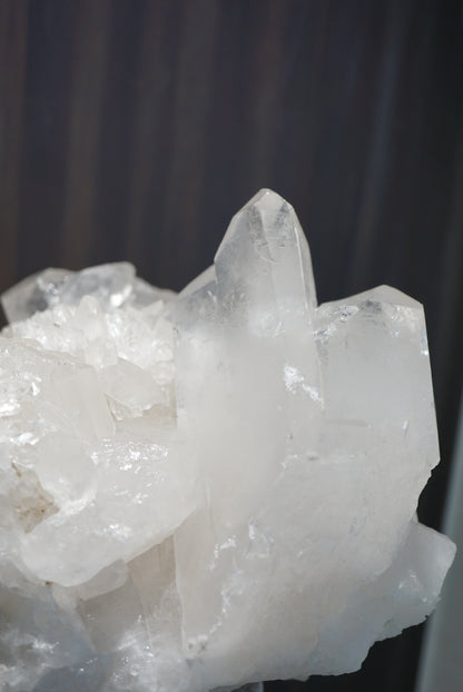 5KG 重量級巴西白水晶簇 Brazil White Quartz Cluster - ART OF GEM 