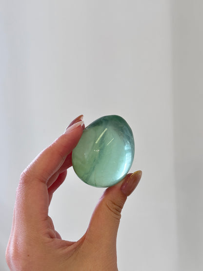 巴西綠螢石蛋 Brazil Green Fluorite Egg - ART OF GEM 