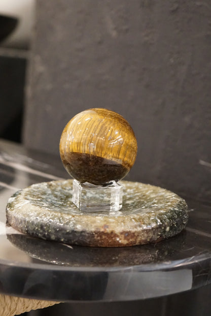 虎眼石球 Tiger Eye Sphere - ART OF GEM 