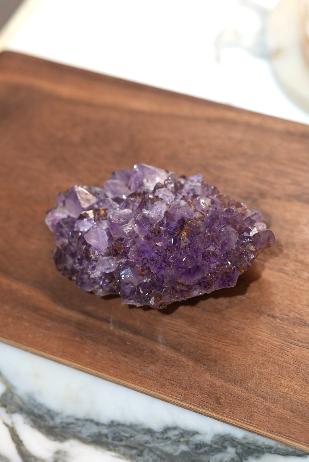 Brazilian Deep Purple Amethyst Cluster