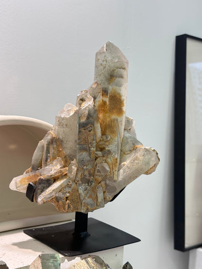 4.26KG 重量級巴西四季幽靈水晶簇 Brazil Phantom Quartz Cluster - ART OF GEM 