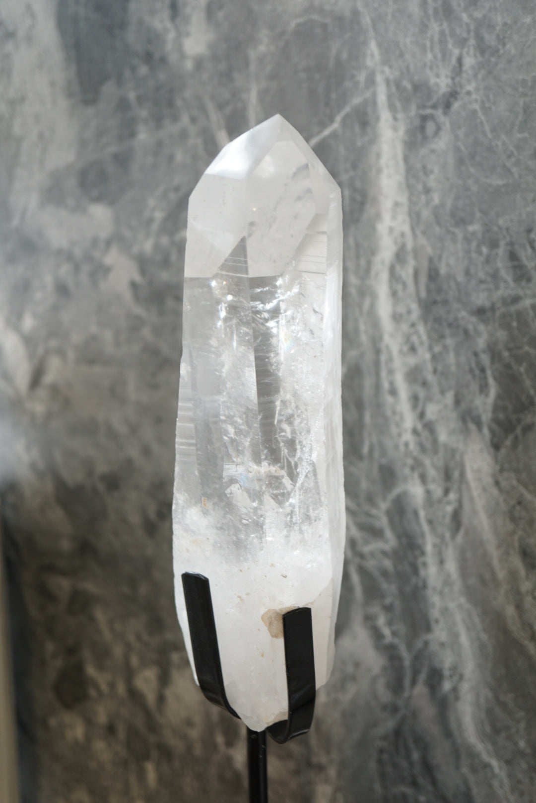 收藏級巴西雷姆尼亞種子白水晶 Collection piece Lemurian Seed Crystal