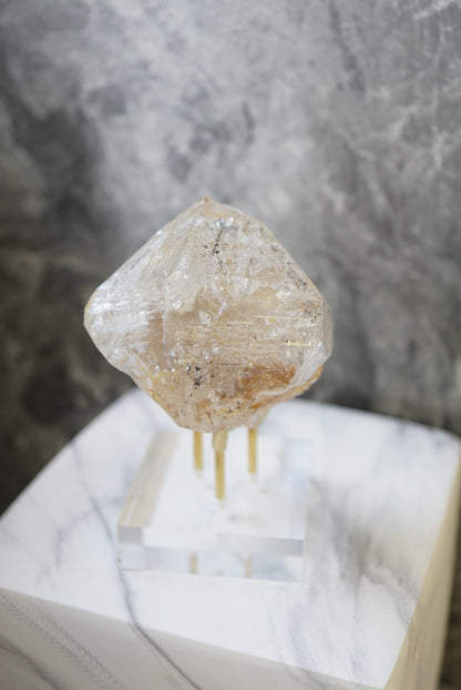 巴基斯坦黃泥骸骨水晶 Pakistan Fenster Quartz - ART OF GEM 