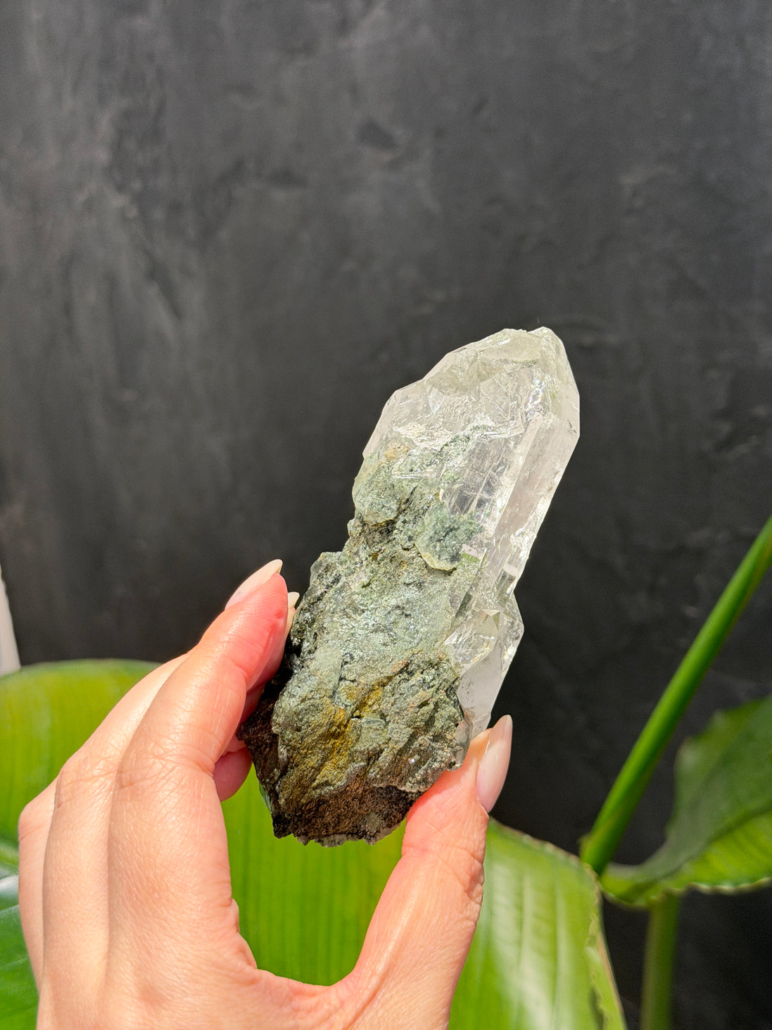 印度喜馬拉雅綠幽靈水晶