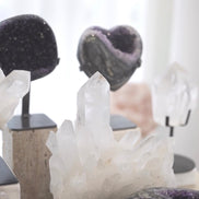 7KG 巴西白水晶簇 - ART OF GEM 