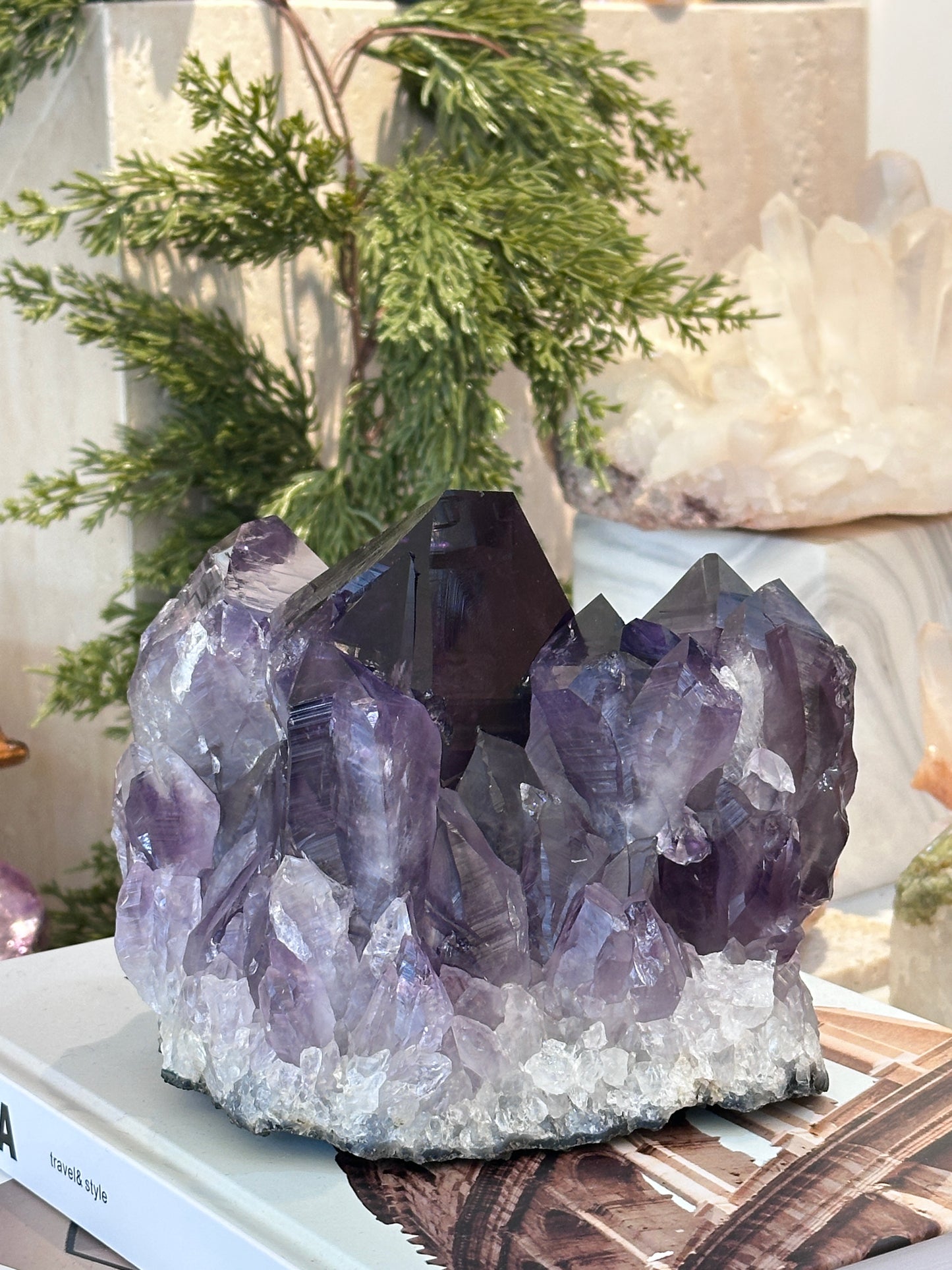 巴西紫水晶簇 Brazil Amethyst Cluster