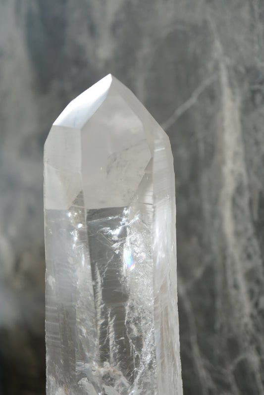 收藏級巴西雷姆尼亞種子白水晶 Collection piece Lemurian Seed Crystal