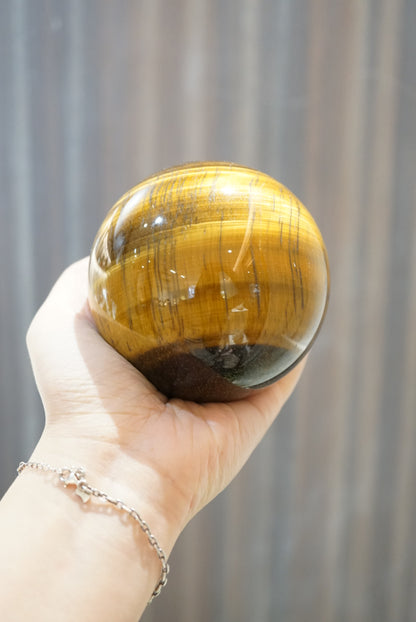 虎眼石球 Tiger Eye Sphere - ART OF GEM 