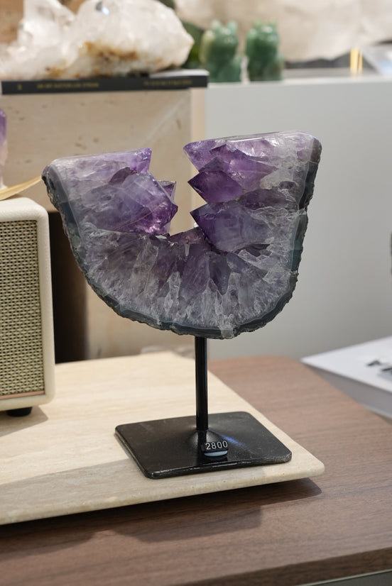 Brazilian Half Moon Amethyst