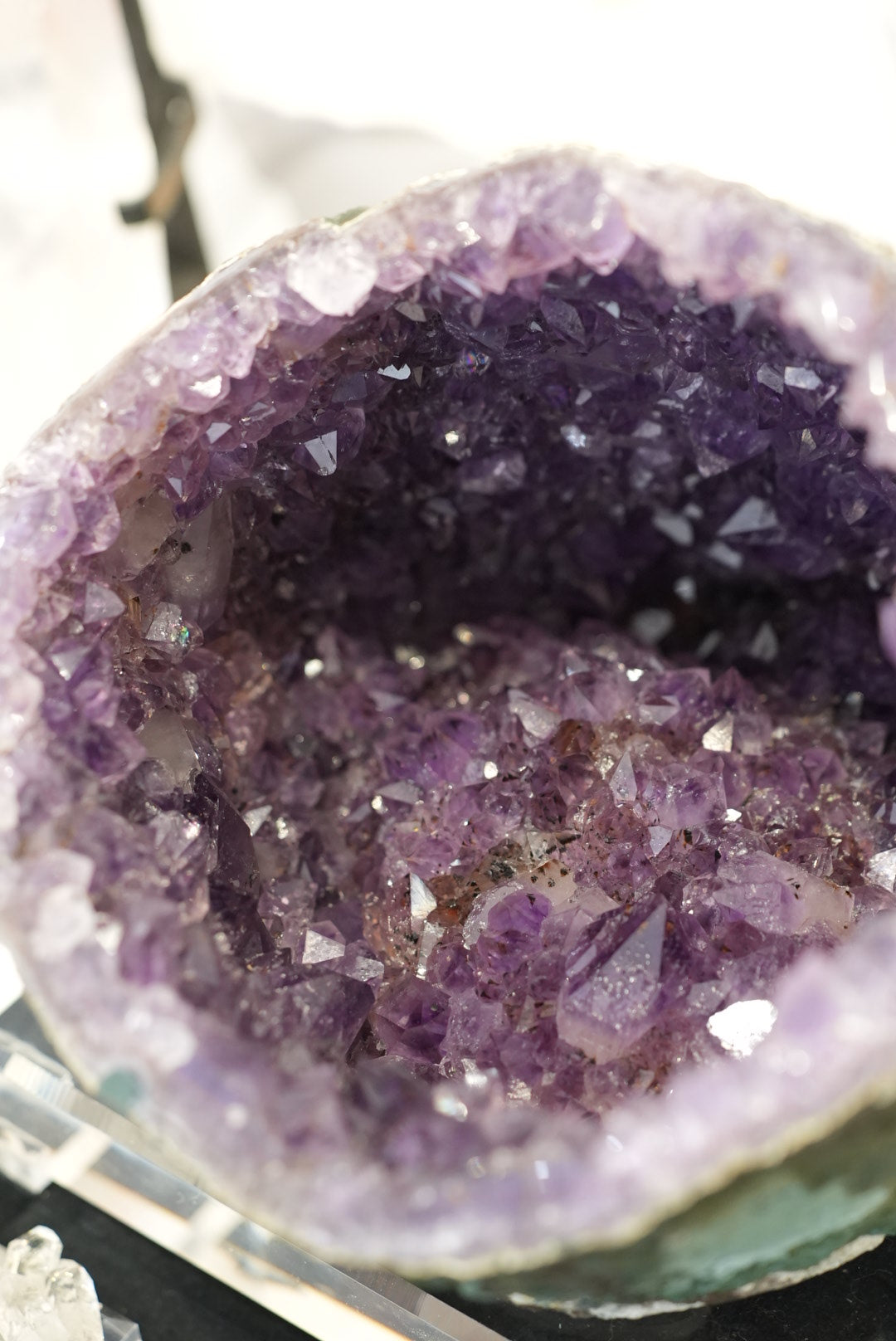 大型巴西紫鈦晶洞 - ART OF GEM 