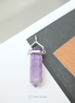紫水晶吊墜 (配 925 銀鏈) - ART OF GEM 