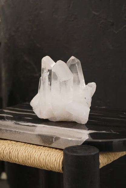 巴西白水晶簇 Brazil White Quartz Cluster - ART OF GEM 