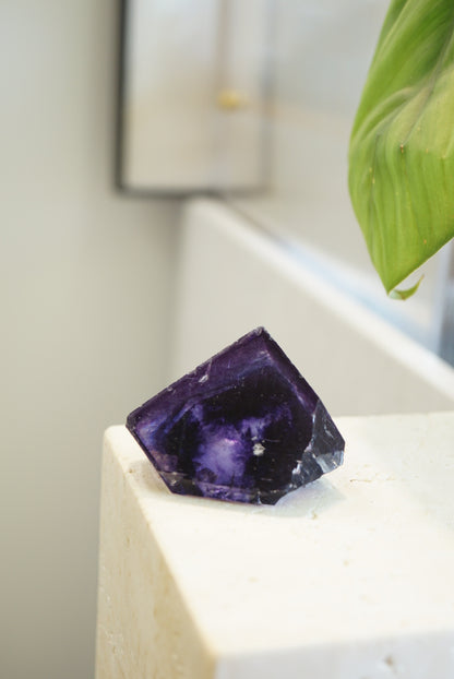 收藏級香花嶺紫螢石 Raw Purple Fluorite from Xianghualing - ART OF GEM 