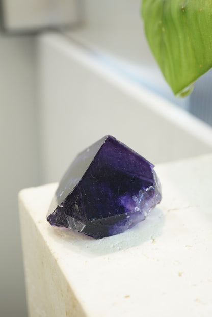 收藏級香花嶺紫螢石 Raw Purple Fluorite from Xianghualing - ART OF GEM 
