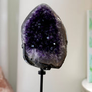 烏拉圭頂級紫晶簇 （配旋轉底座） - ART OF GEM 