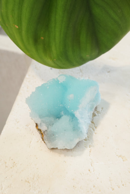 藍霰石/ 藍文石原石 Raw Blue Aragonite