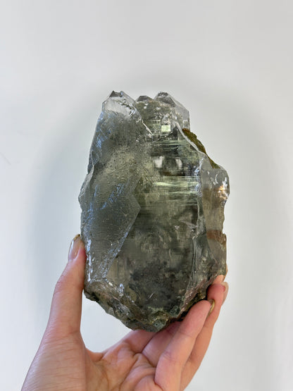 印度喜馬拉雅綠幽靈大單晶India Himalayan Green Phantom - ART OF GEM 