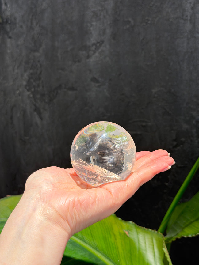 64mm巴西白水晶球