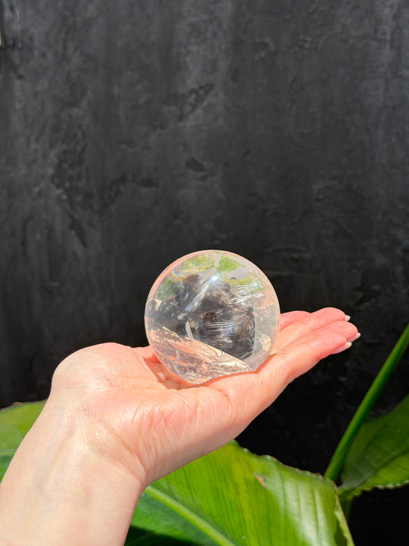 64mm巴西白水晶球