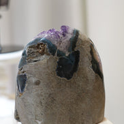 烏拉圭頂級紫晶鎮共生方解石 （帶紫晶花） - ART OF GEM 