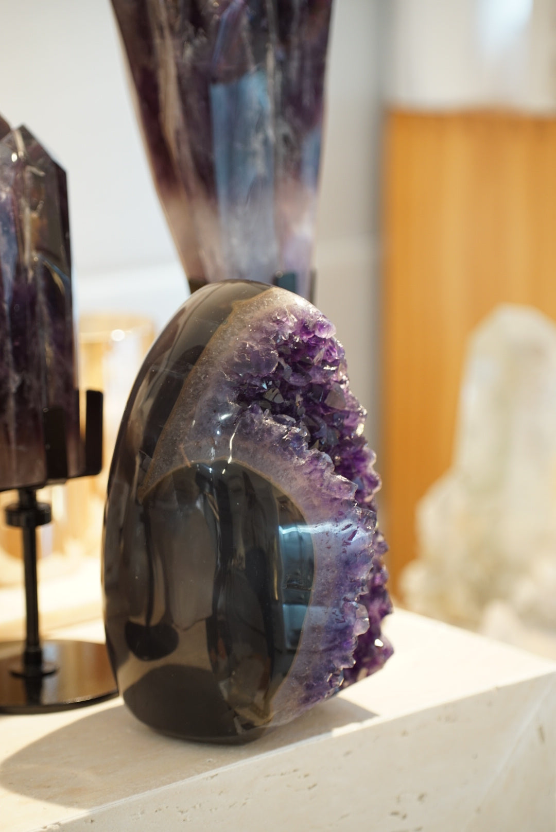 巴西頂級瑪瑙紫水晶鎮 Brazil Amethyst with agate