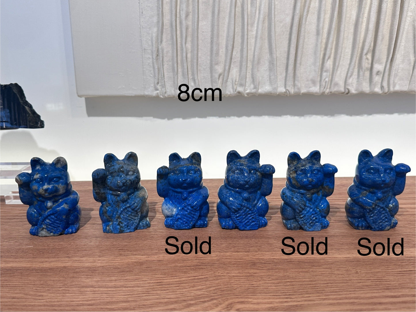 原創設計青金石招財貓 Lazurite Fortune Cat