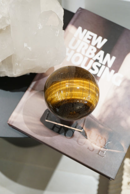 虎眼石球 Tiger Eye Sphere - ART OF GEM 