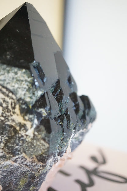 巴西資料庫黑水晶Brazil Black Quartz with Record Keepers - ART OF GEM 