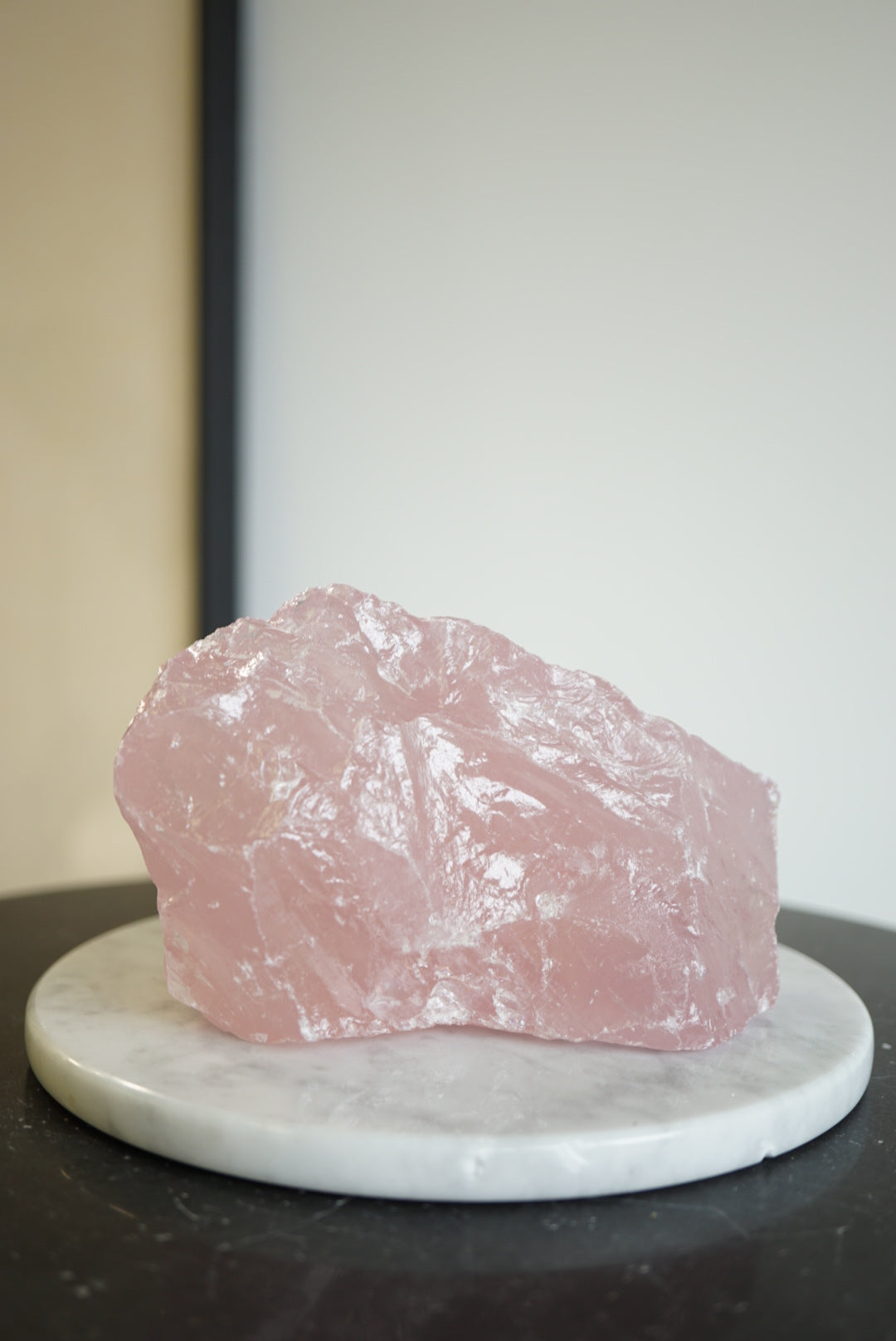 莫桑比亞星光粉晶原石 Raw Rose Quartz from Mozambique