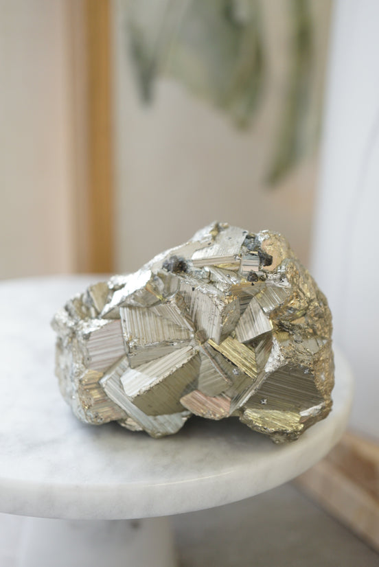 特殊圖案秘魯黃鐵礦原石 - ART OF GEM 