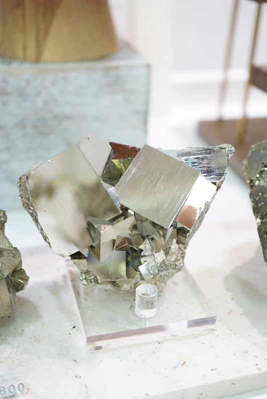 收藏級秘魯黃鐵礦原石 - ART OF GEM