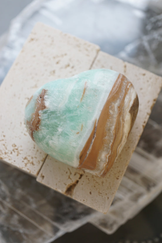 藍加勒比方解石 - ART OF GEM 