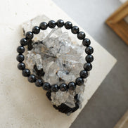 稀有鏡鐵礦白水晶簇 - ART OF GEM 