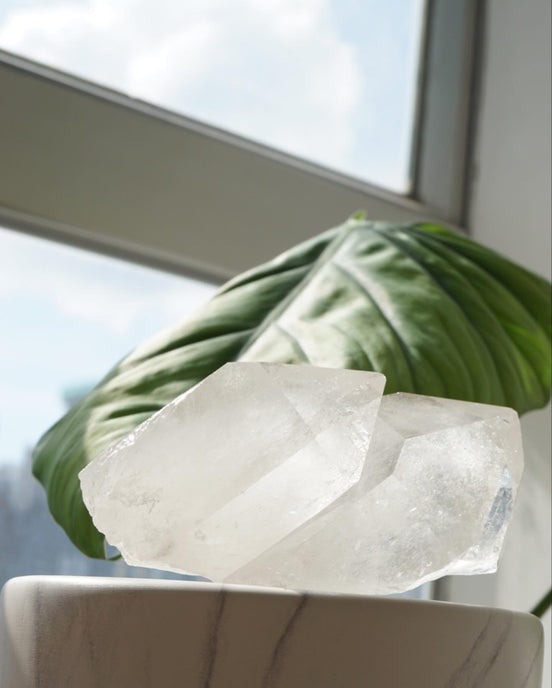 巴西白水晶簇 - ART OF GEM 