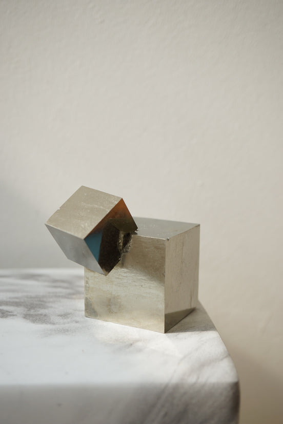 頂級西班牙黃鐵礦原石 - ART OF GEM 