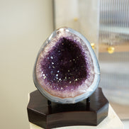 烏拉圭酒紅色調紫水晶洞 - ART OF GEM 