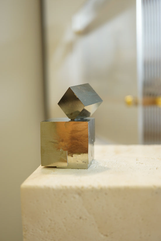 頂級西班牙黃鐵礦原石 - ART OF GEM 