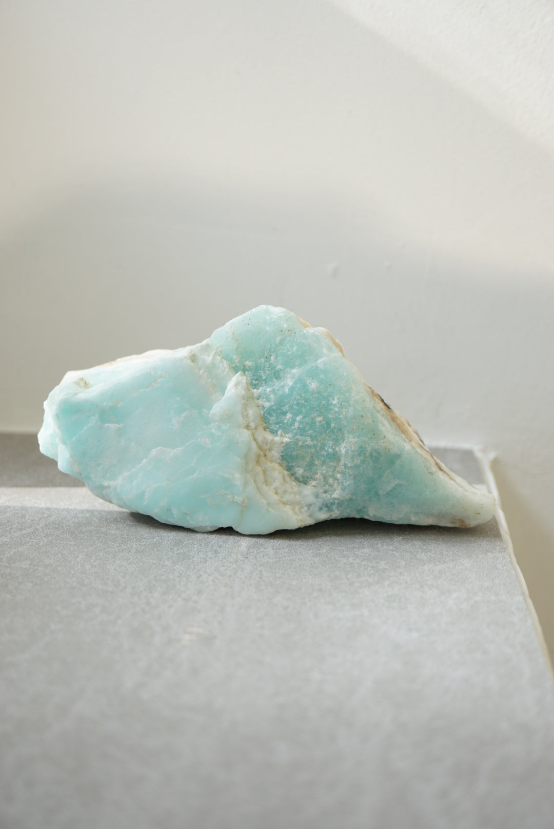 藍加勒比方解石原石 - ART OF GEM 