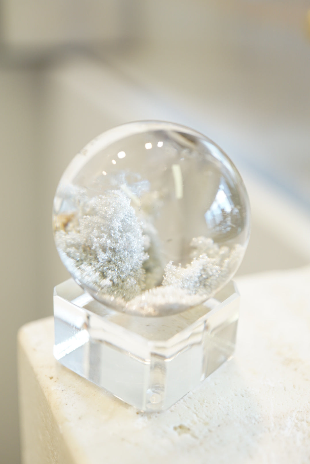 冰雪景色藍白幽靈球 - ART OF GEM 