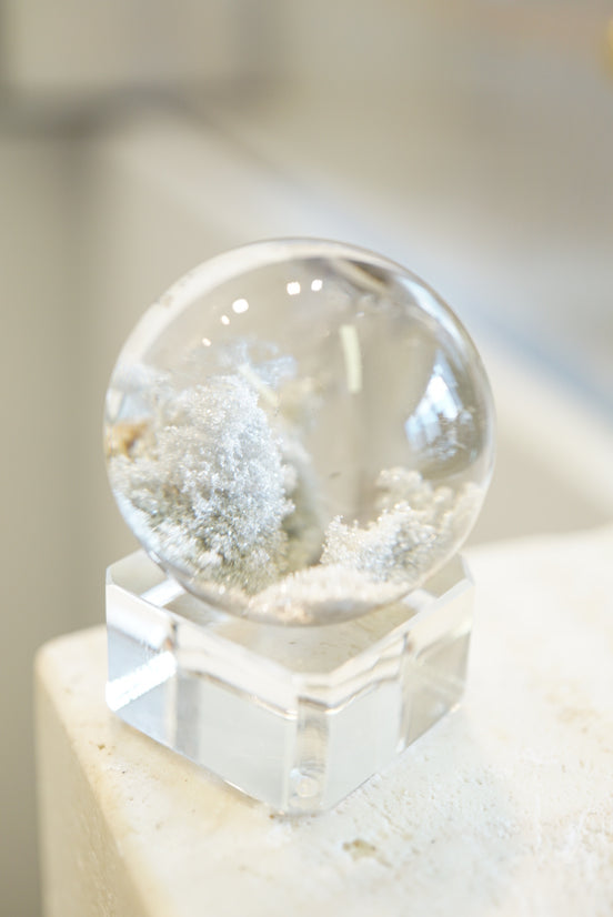 冰雪景色藍白幽靈球 - ART OF GEM 