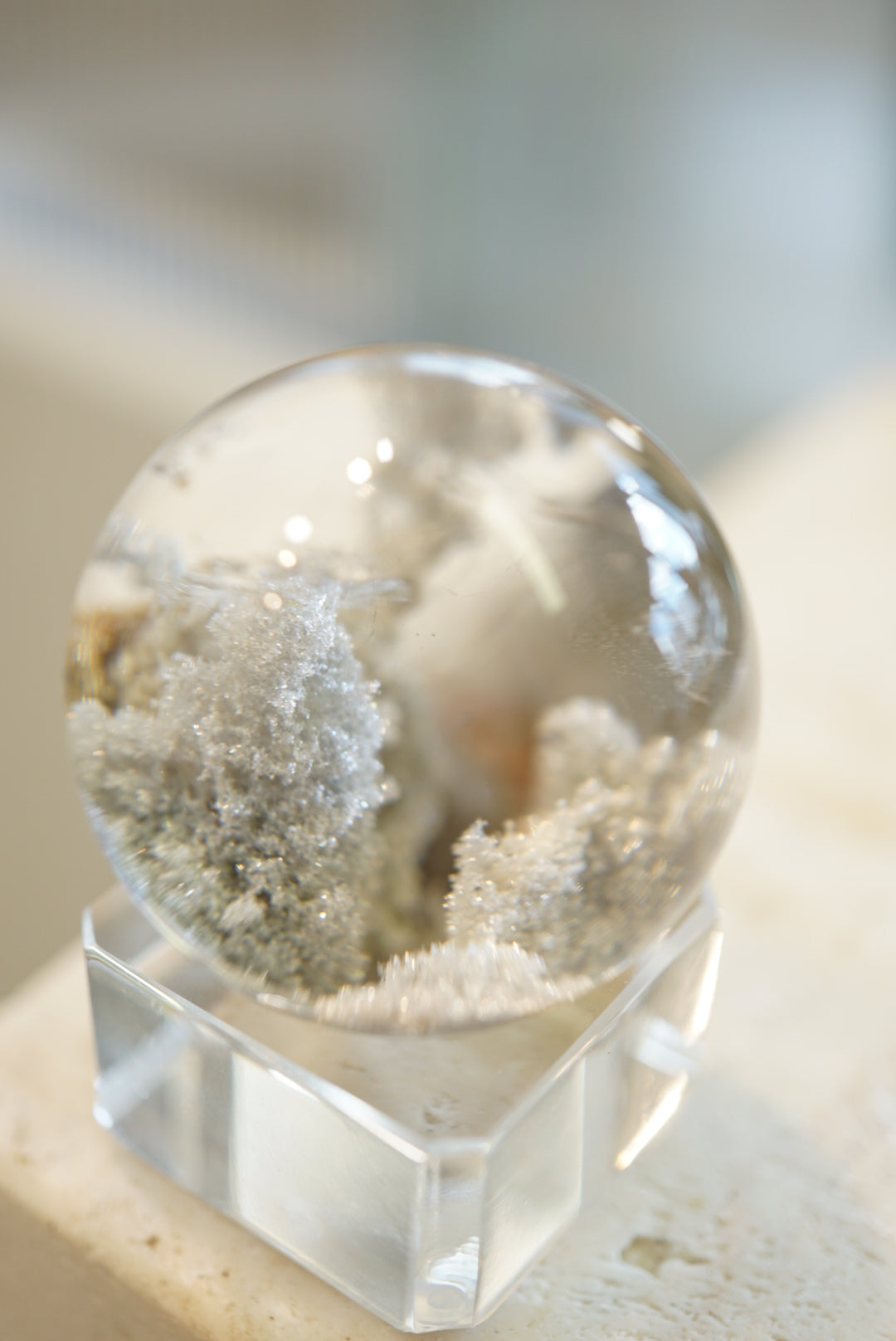 冰雪景色藍白幽靈球 - ART OF GEM 