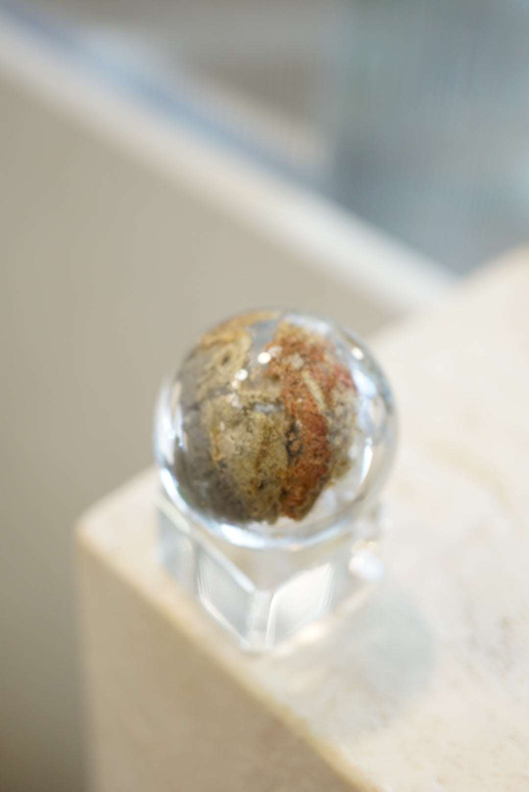 冰雪景色藍白幽靈球 - ART OF GEM 