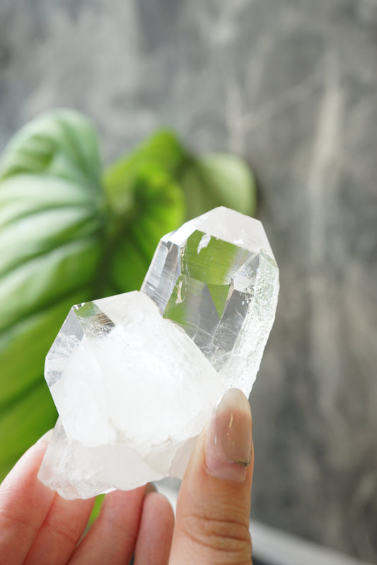 印度喜馬拉雅雙生白水晶 - ART OF GEM