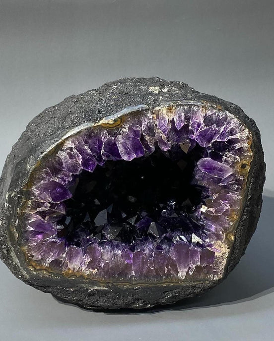 收藏級烏拉圭帝王紫紫晶洞 - ART OF GEM 