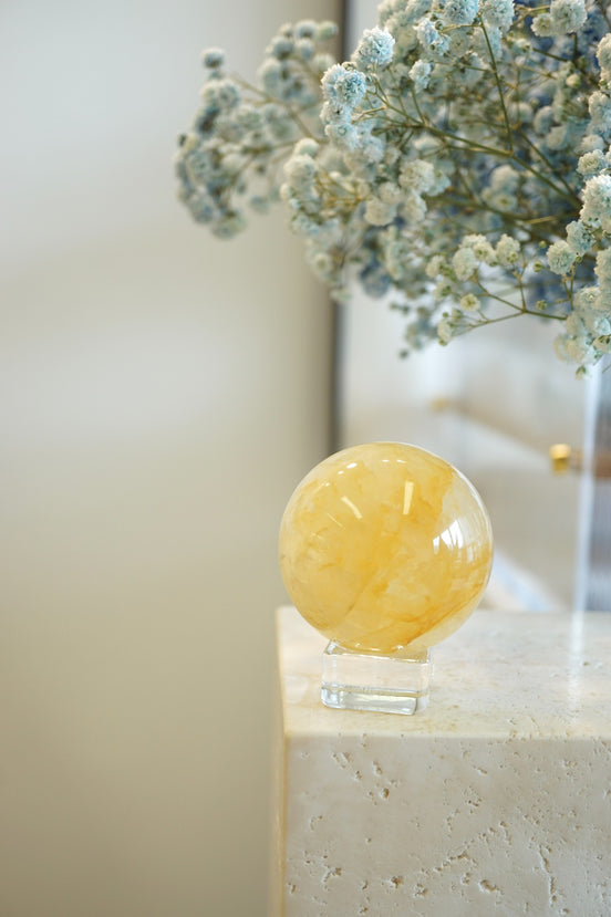 黄金治癒者-黃膠花水晶簇 - ART OF GEM 