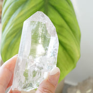 印度喜馬拉雅綠幽靈白水晶 (帶時光隧道) - ART OF GEM 