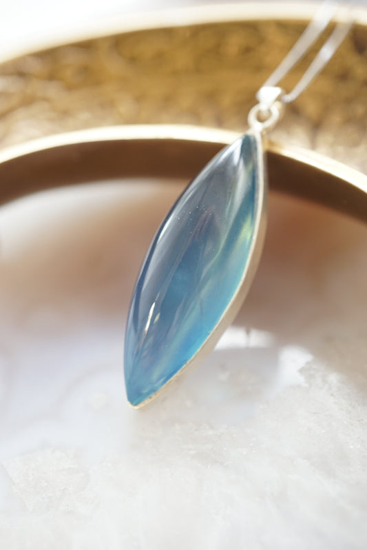 莫桑比亞海藍寶吊墜 - ART OF GEM